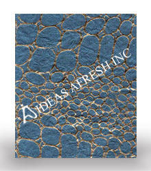Leather Textured Paper with Foil Embossed Paper