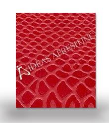 Red Leather Embossed Paper